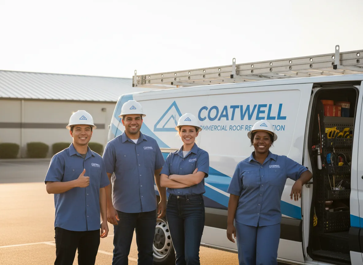 Commercial roof coating company in Camden Wyoming, DE